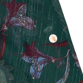 Hush Green Floral Asymmetric Dress