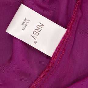 NRBY Purple Velvet Blouse