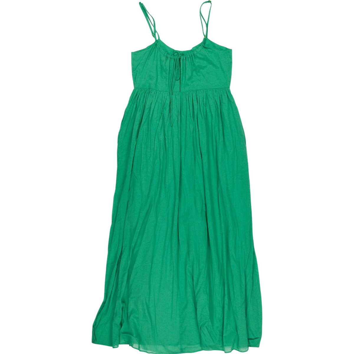 Omnes Green Thora Strappy Dress