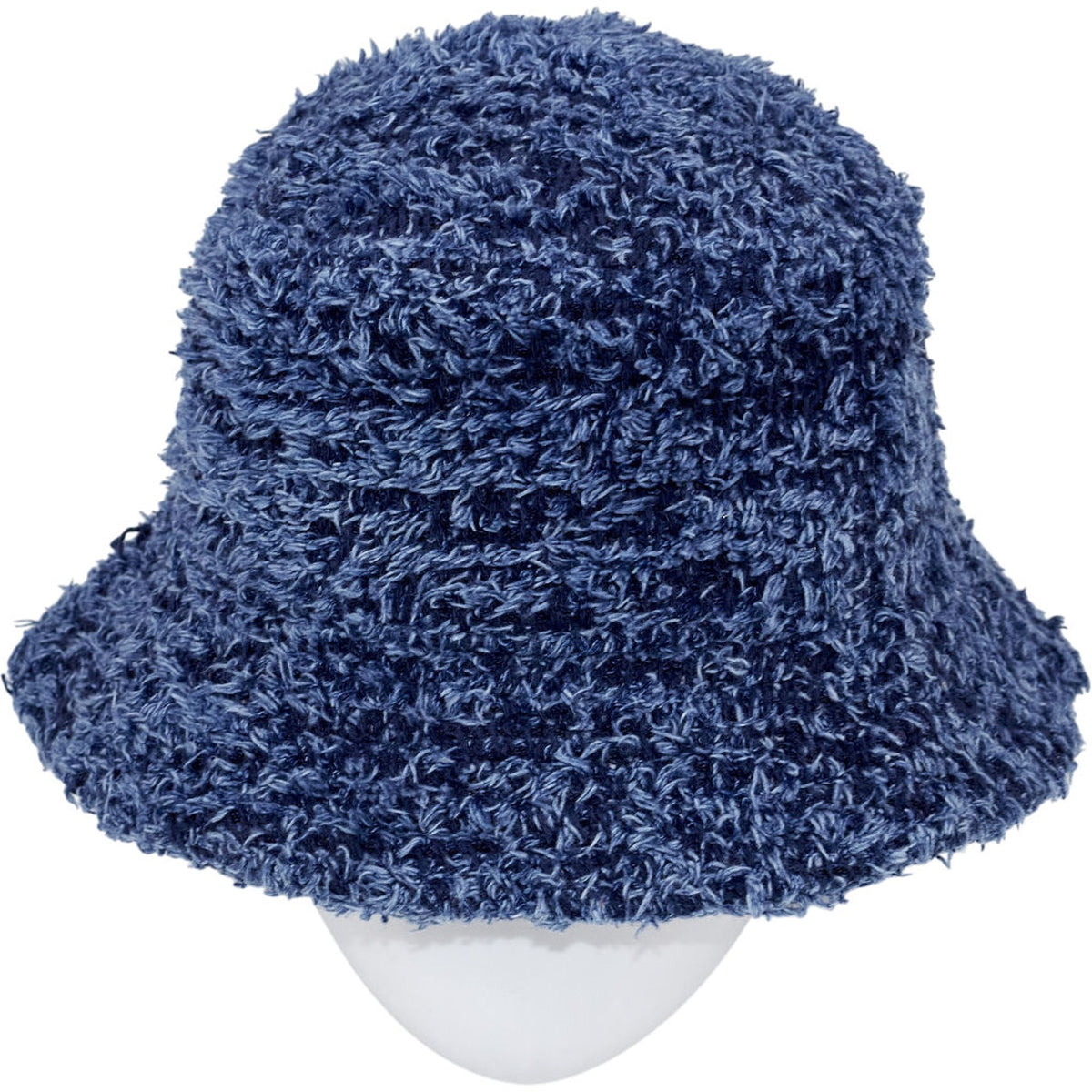 YMC Blue Textured Bucket Hat