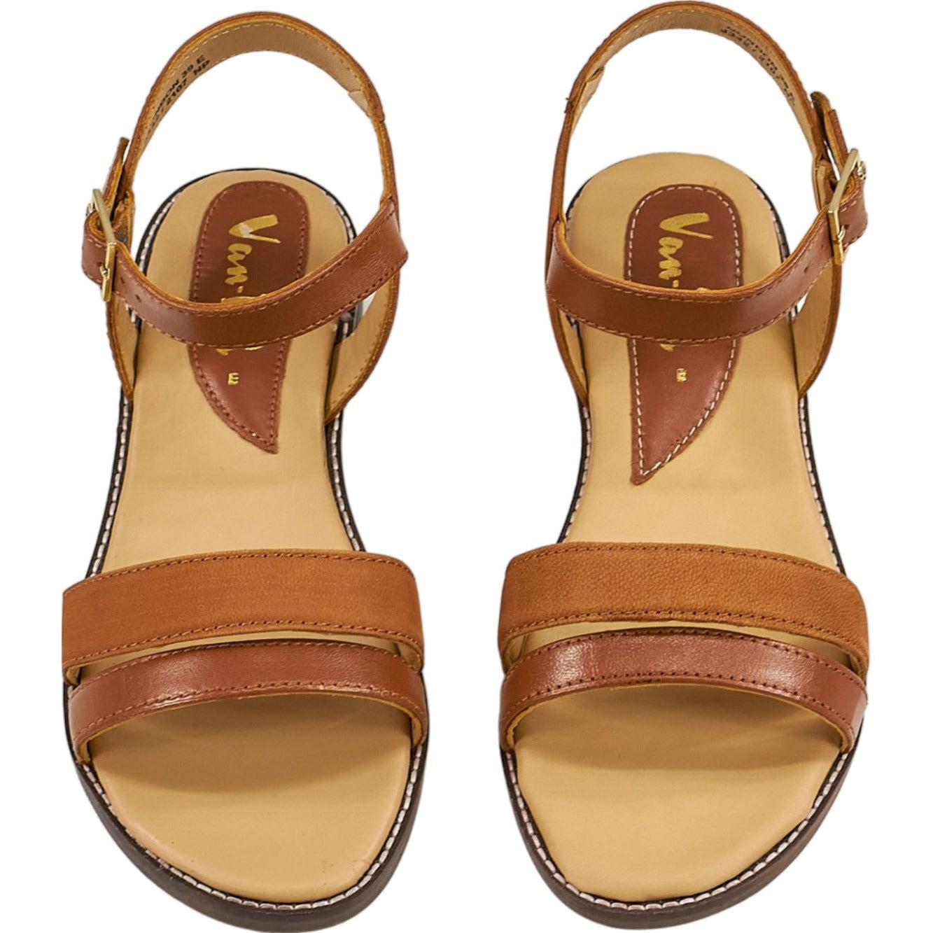 Vandal Tan Bonbon Sandals