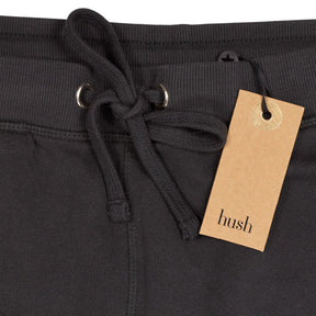 Hush Washed Black Side Stripe Joggers