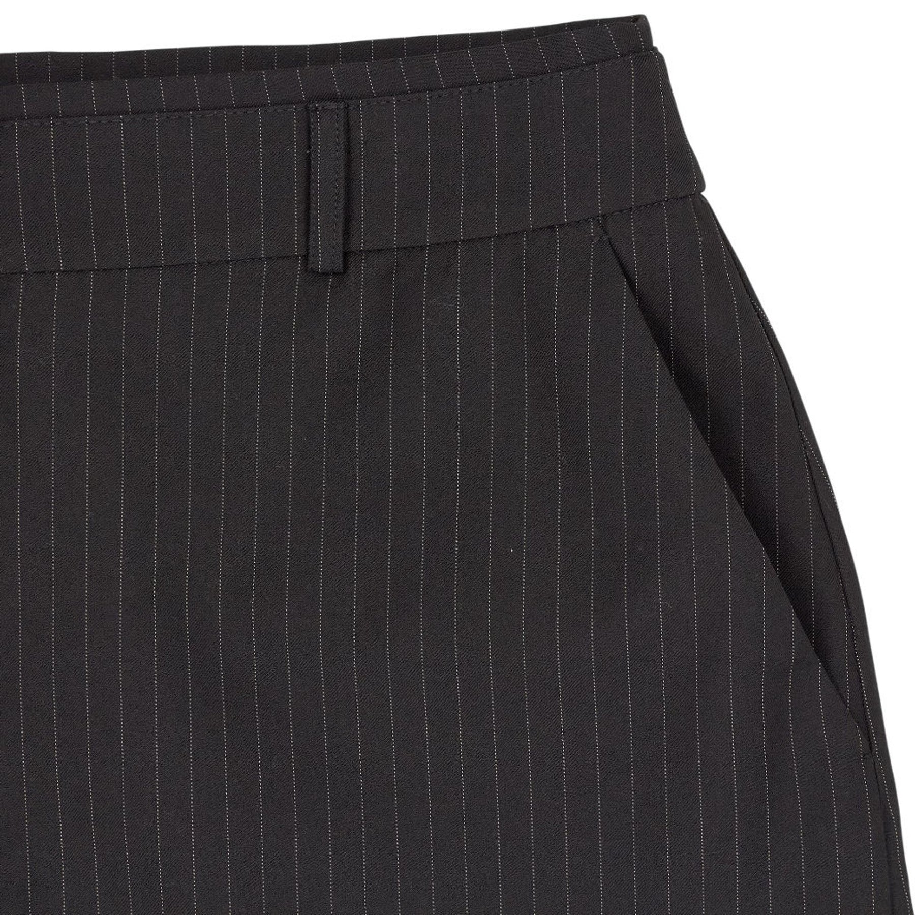 Aligne Black Pinstripe Kasia Maxi Skirt