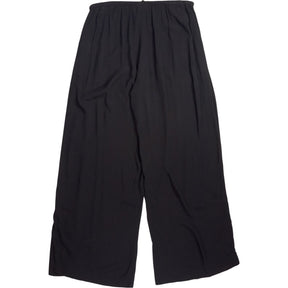 Hush Black Viscose Wide Leg Trousers