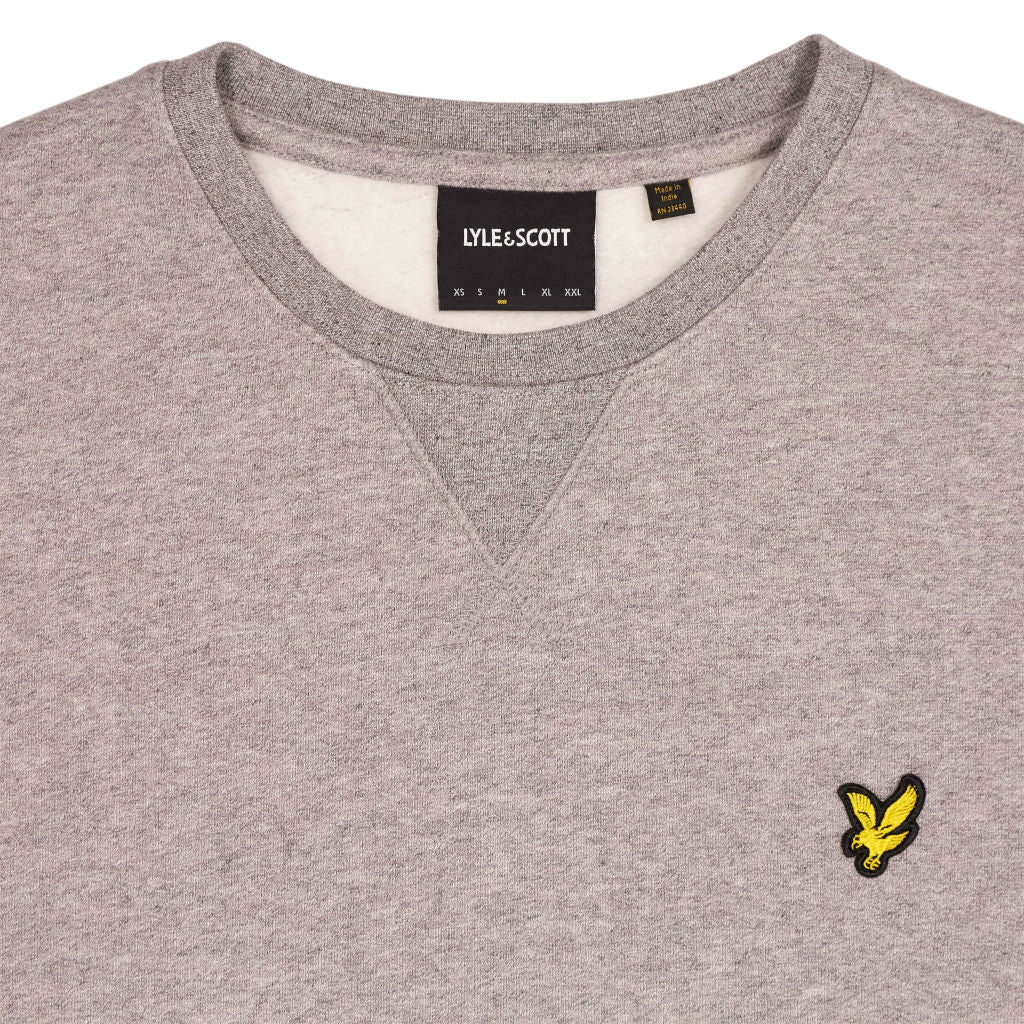 Lyle & Scott Grey V-Neck Sweatshirt