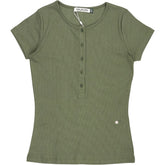 Baukjen Khaki Kikki Henley Top