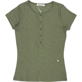 Baukjen Khaki Kikki Henley Top