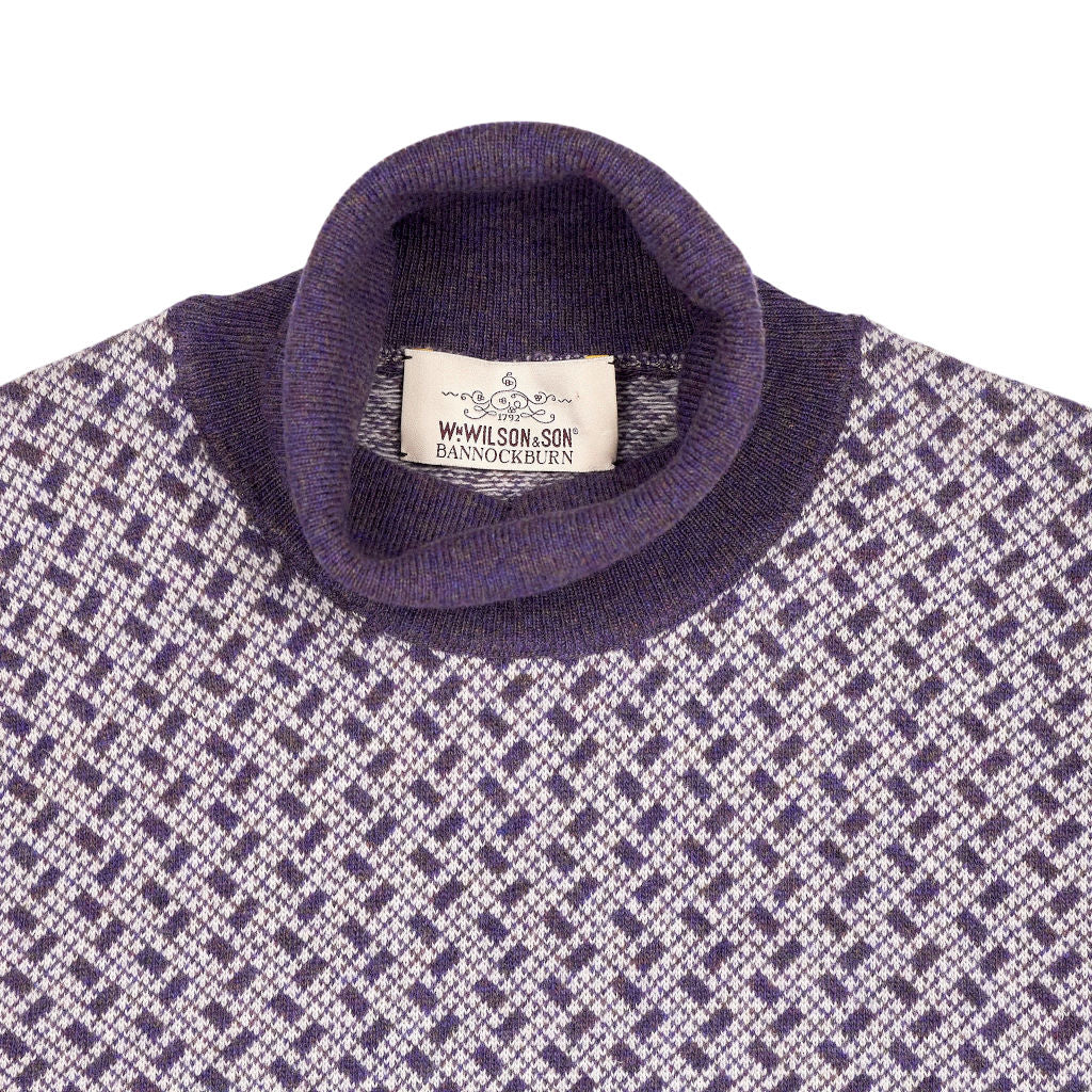 McGeorge Purple Turtleneck Sweater