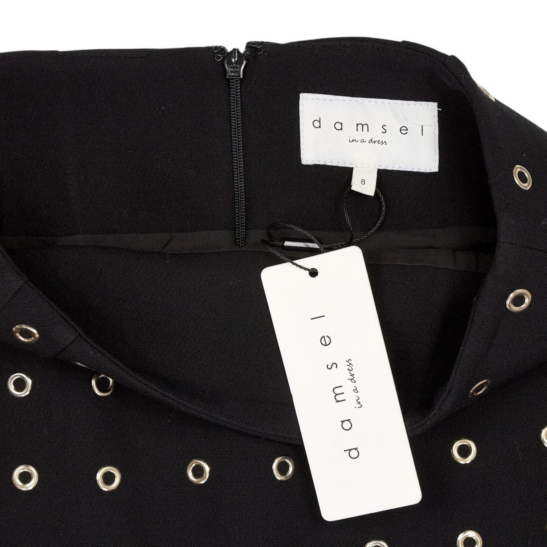 Damsel in a Dress Black Evlin Eyelet Skirt