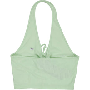 Tommy Jeans Green Drawstring Halter Top