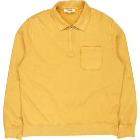 YMC Yellow Collared Sweatshirt