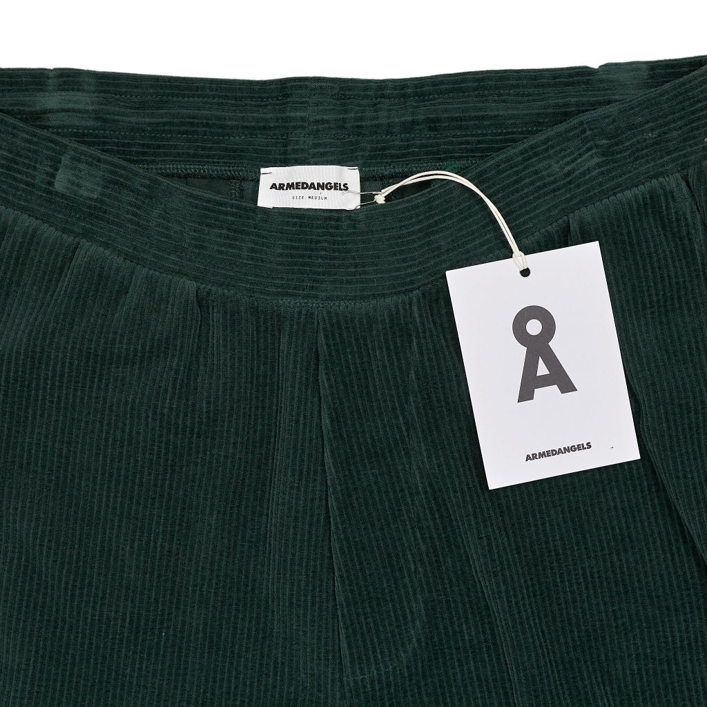 Armedangels Dark Green Corduroy Trousers