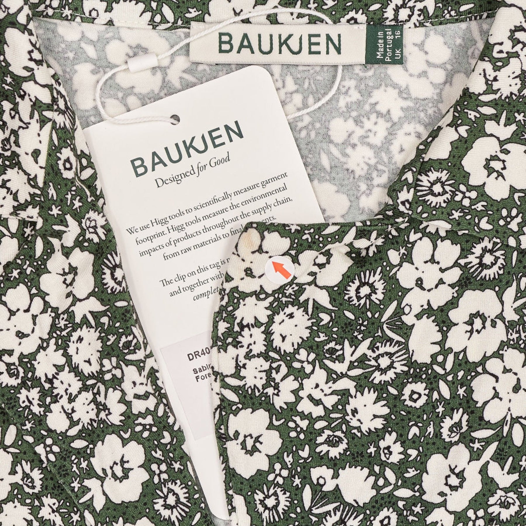 Baukjen Forest Ditsy Midi Tea Dress