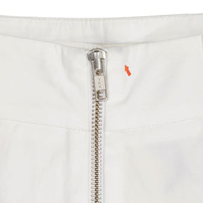 Studio Nicholson White Meyer Zip Front Pants