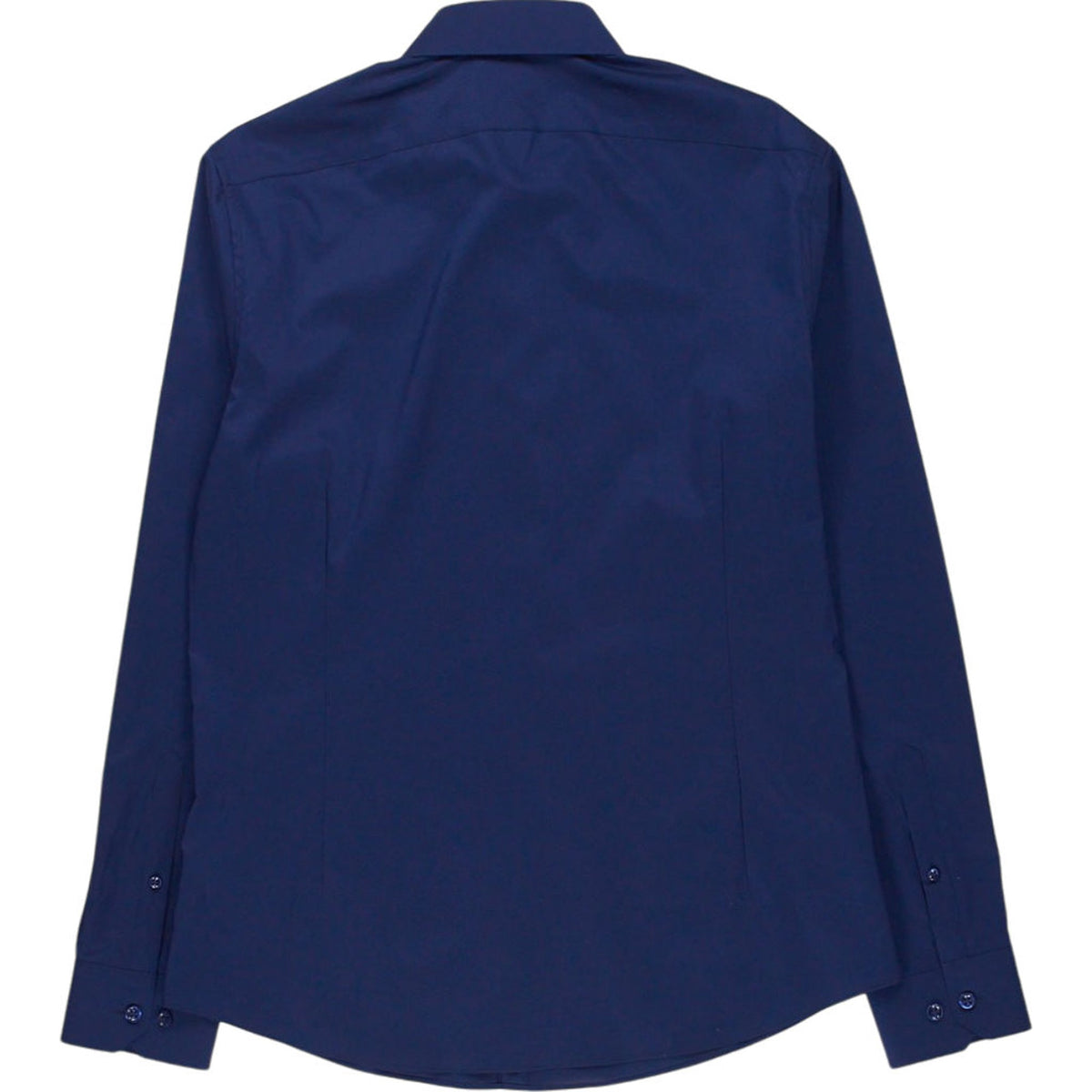Moss Navy Slim Fit Shirt