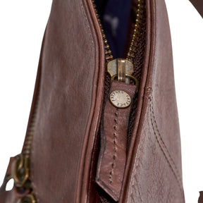 FatFace Brown Leather Crossbody Bag