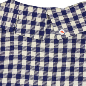 Rixo Blue Check Jackie Dress
