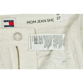 Tommy Hilfiger White Denim Mom Shorts