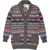 Jamieson's Multicolour Wool Cardigan