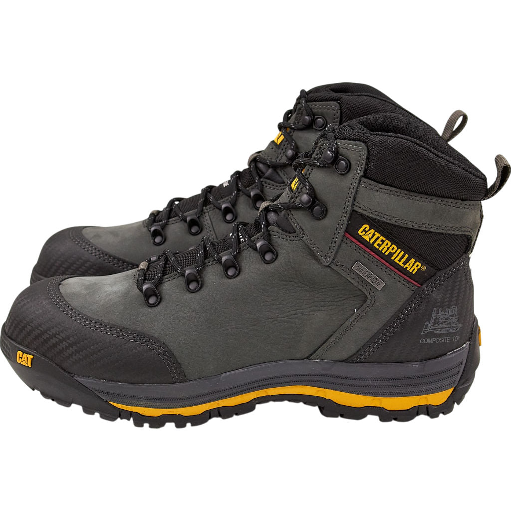 Caterpillar Grey Composite Toe Boots