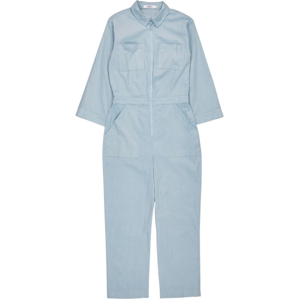 NRBY Blue Cotton Jumpsuit
