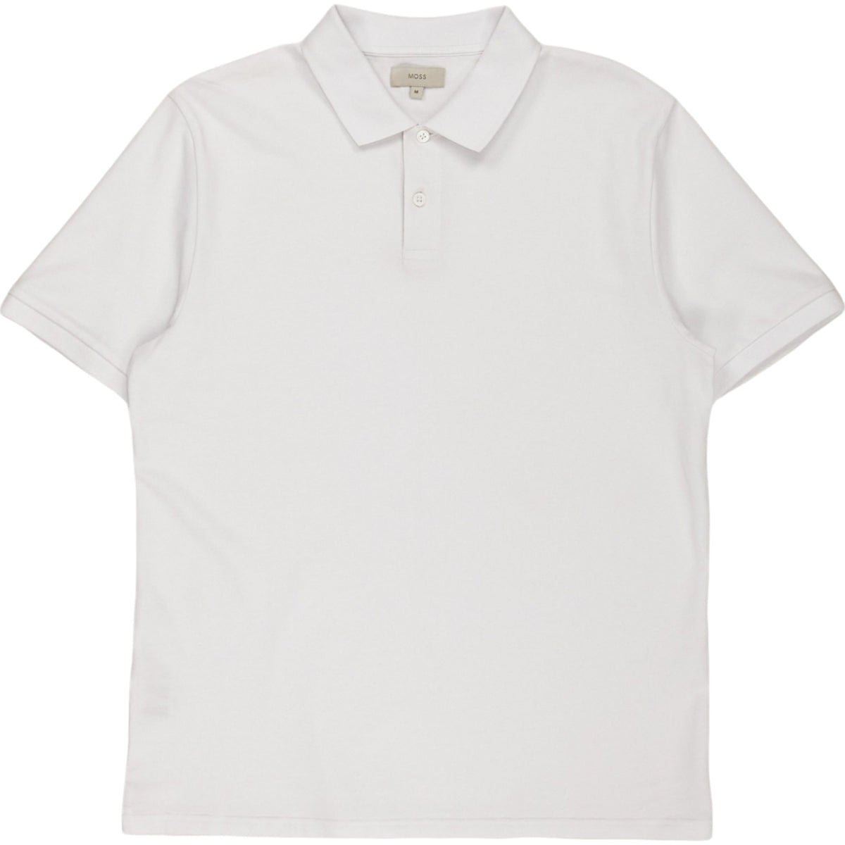 Moss White Polo Shirt