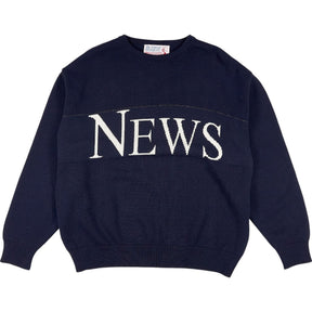 The English Difference Navy Knit Sweater