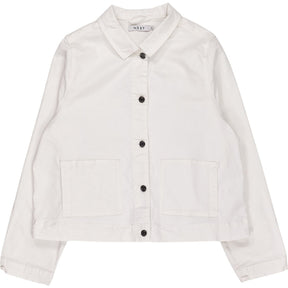 NRBY White Cotton Jacket