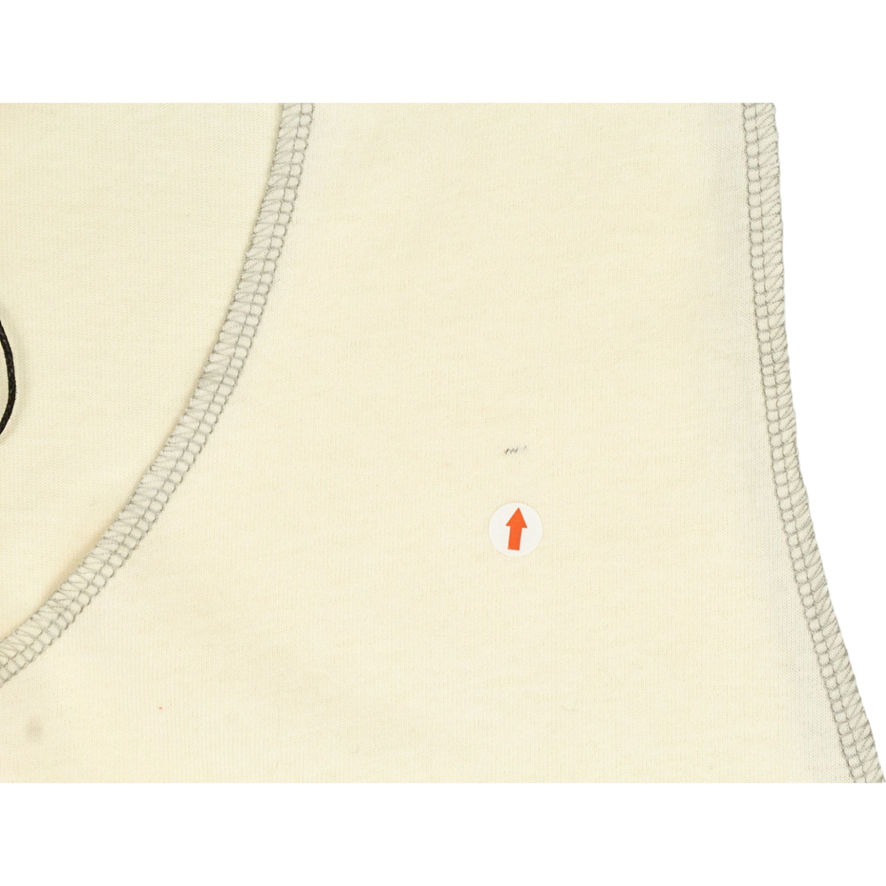 Nigel Cabourn Cream Graphic Vest Medium