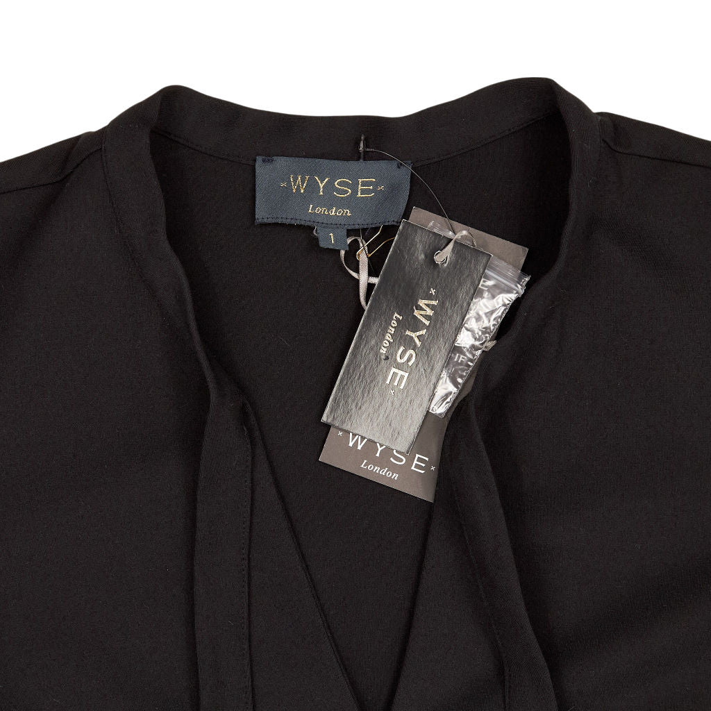 Wyse Black Pauline Ponte Dress