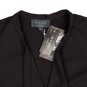 Wyse Black Pauline Ponte Dress