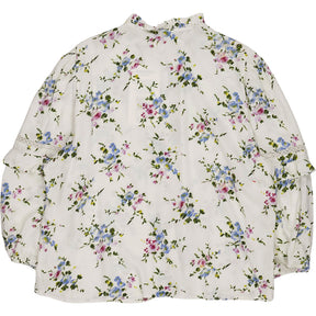 Baukjen White Floral Clemzna Romantic Blouse