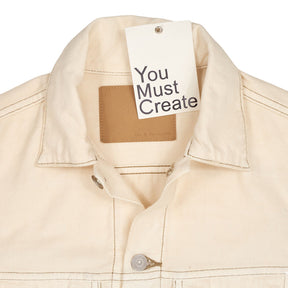 YMC Cream Denim Jacket