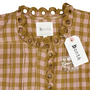 Bonte Blush Olive Check Etienne Shirt