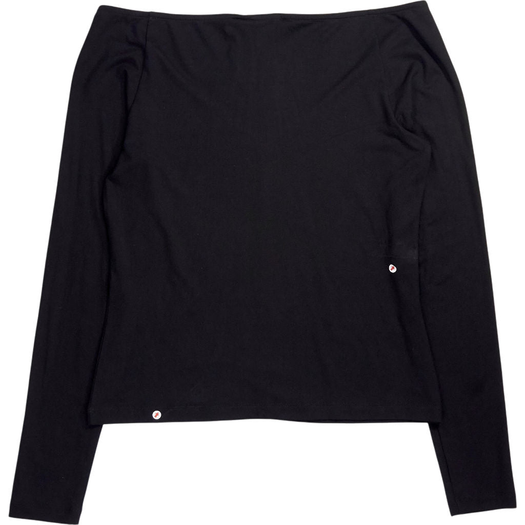 Baukjen Black Luzia V-Neck Top