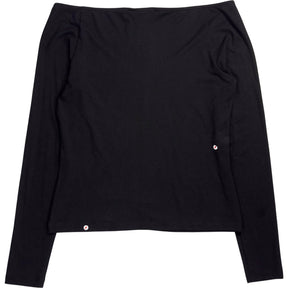 Baukjen Black Luzia V-Neck Top