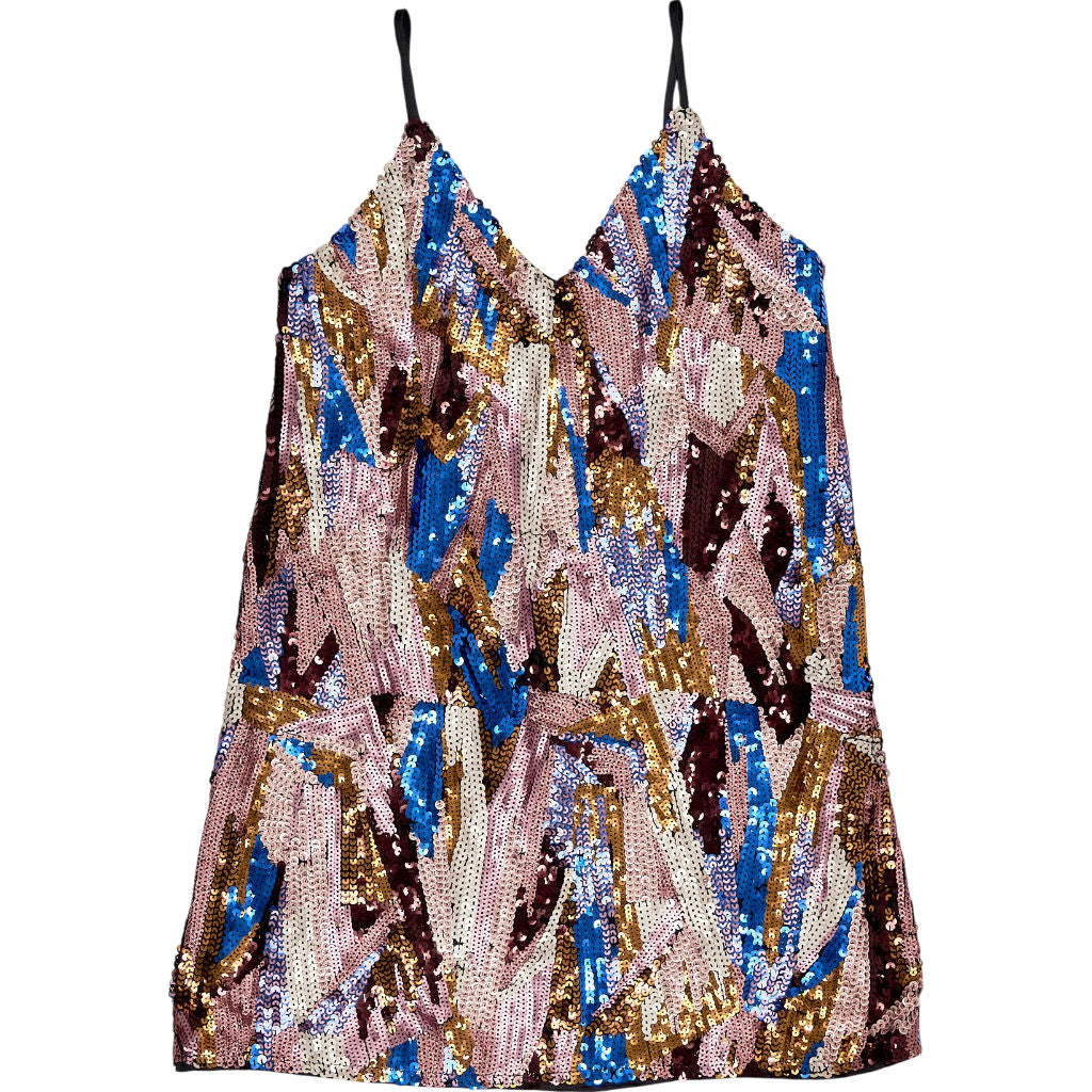 Superdry Multi Sequin Deco Mini Dress