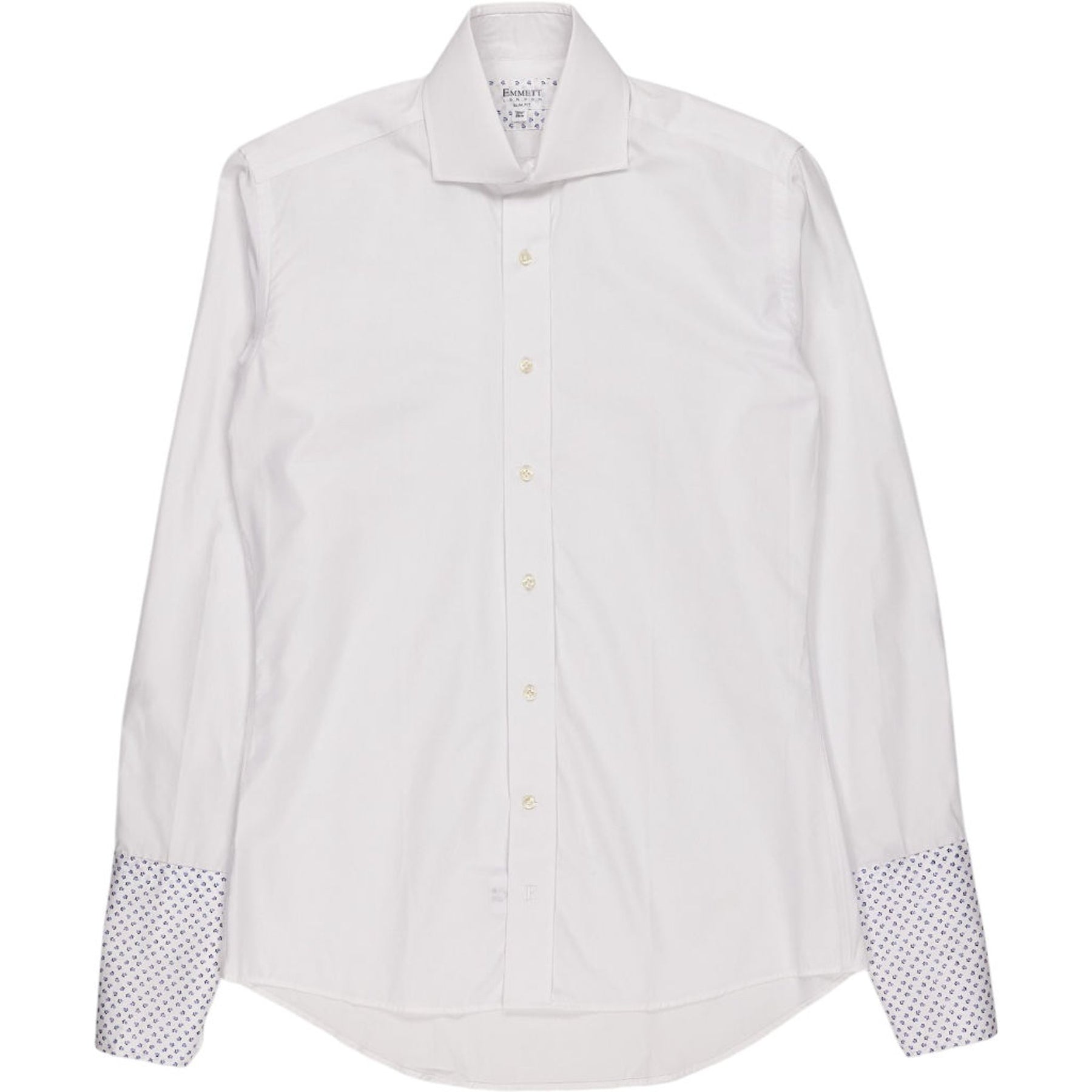 Emmett London White Slim Fit Shirt