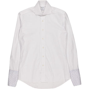 Emmett London White Slim Fit Shirt
