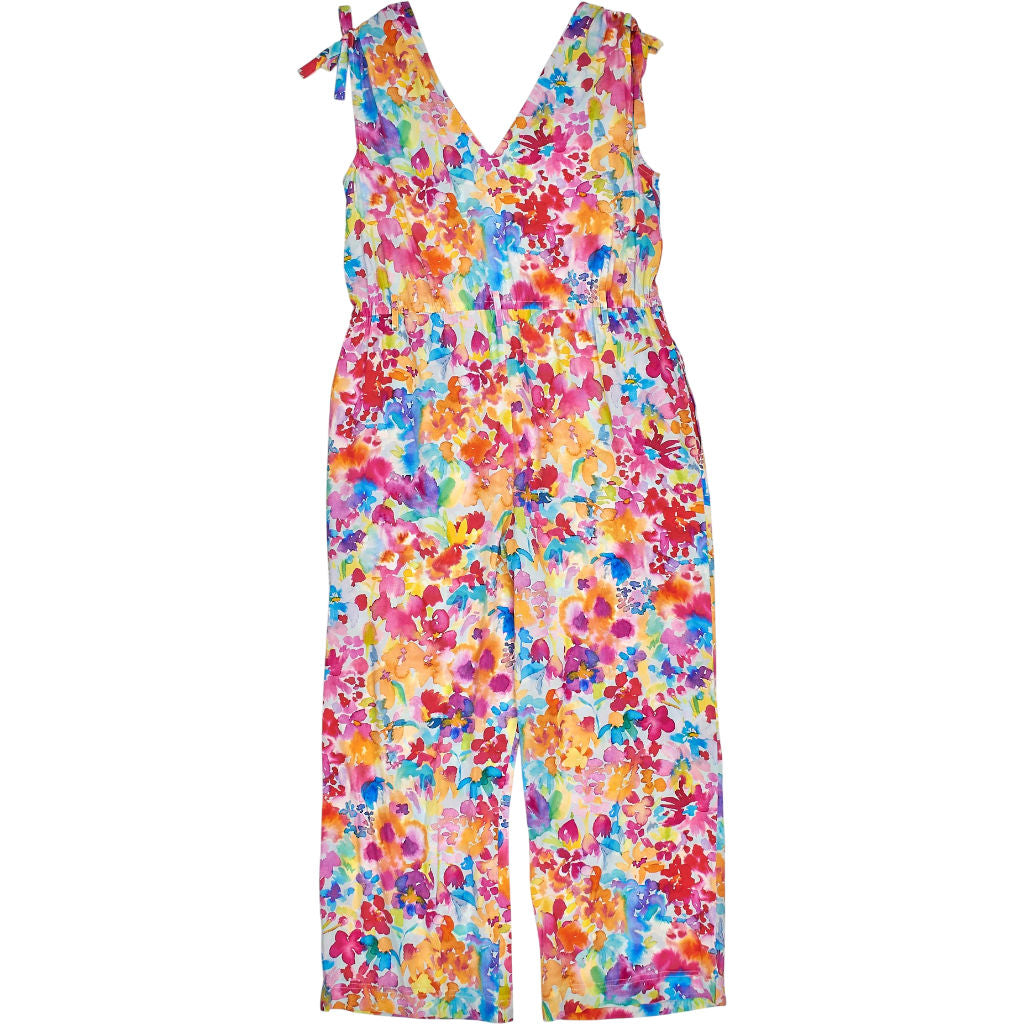 NRBY Multicolour Floral Jumpsuit Silk