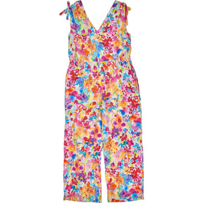 NRBY Multicolour Floral Jumpsuit Silk
