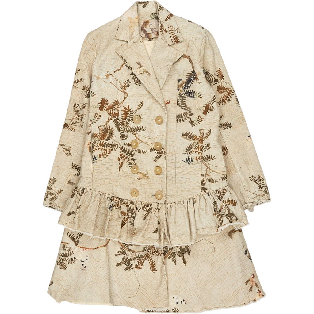 By Walid Beige Floral Jacket