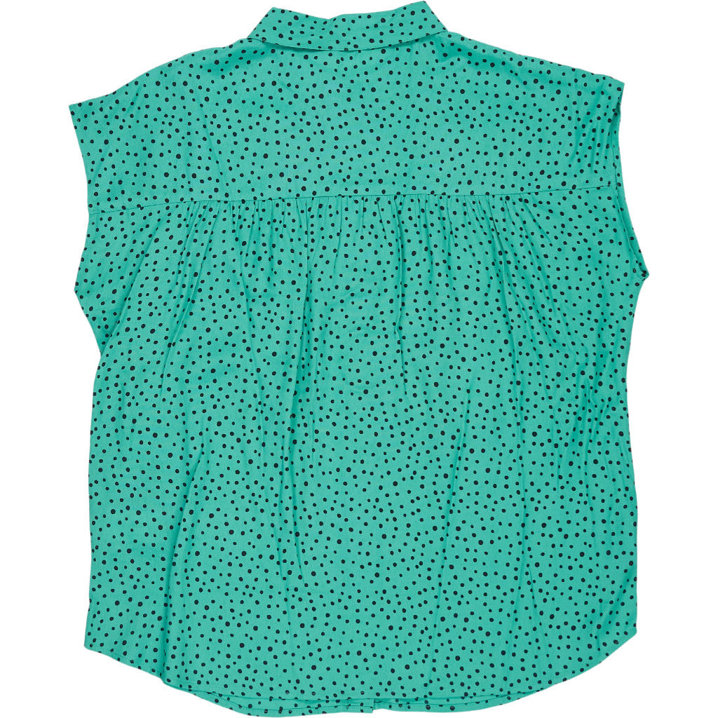 Hush Green Polka Dot Selena Shirt
