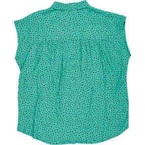 Hush Green Polka Dot Selena Shirt