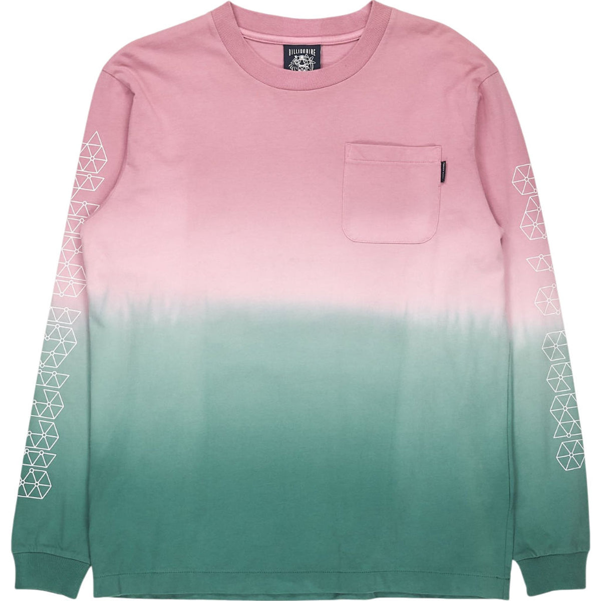 Billionaire Boys Club Pink Green Ombre Long Sleeve