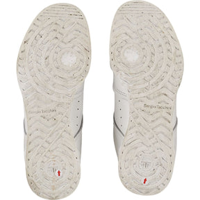Sergio Tacchini White Leather Trainers Measures as a UK 6.5
