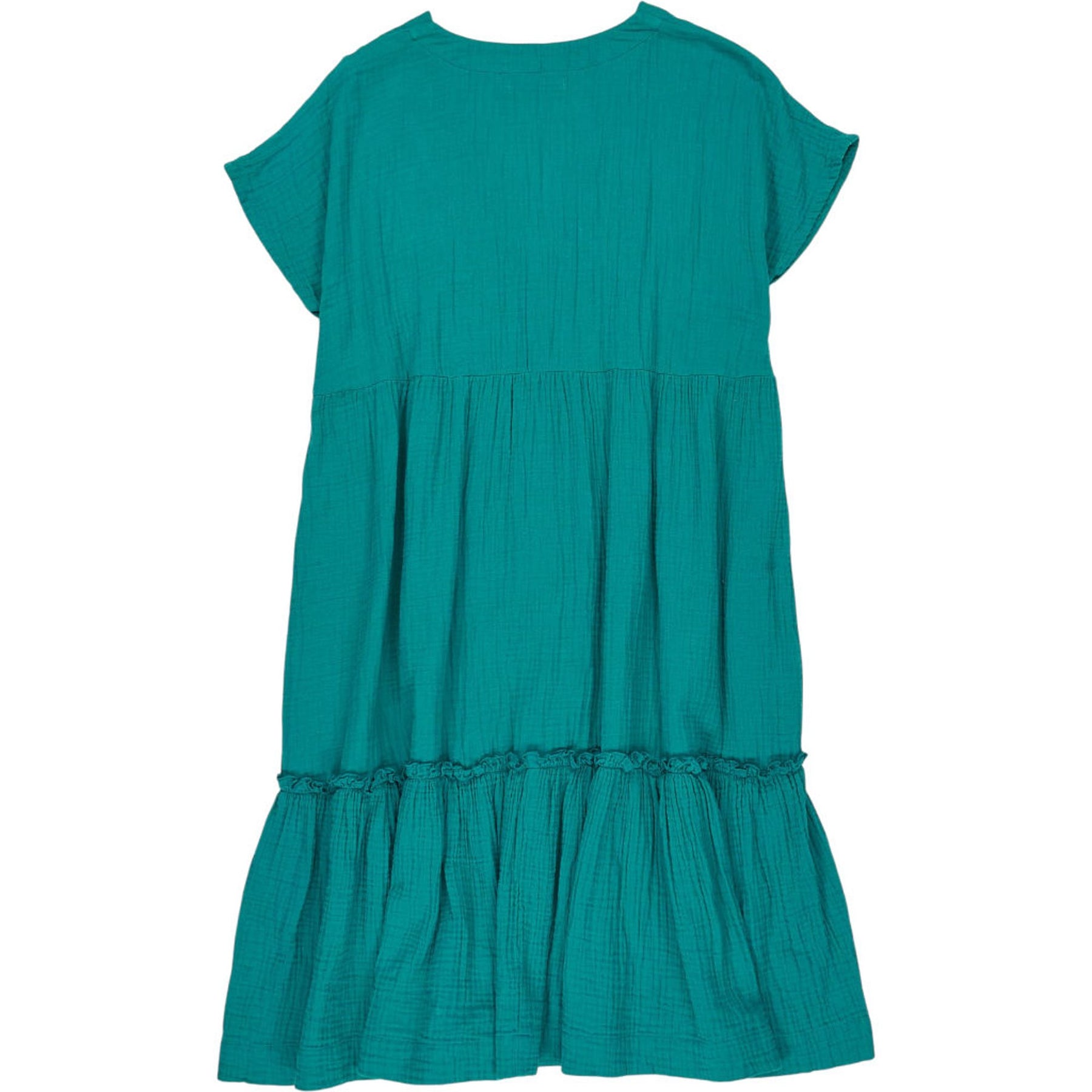 NRBY Teal Short Sleeve Dress