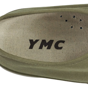YMC Khaki Slip-On Trainers