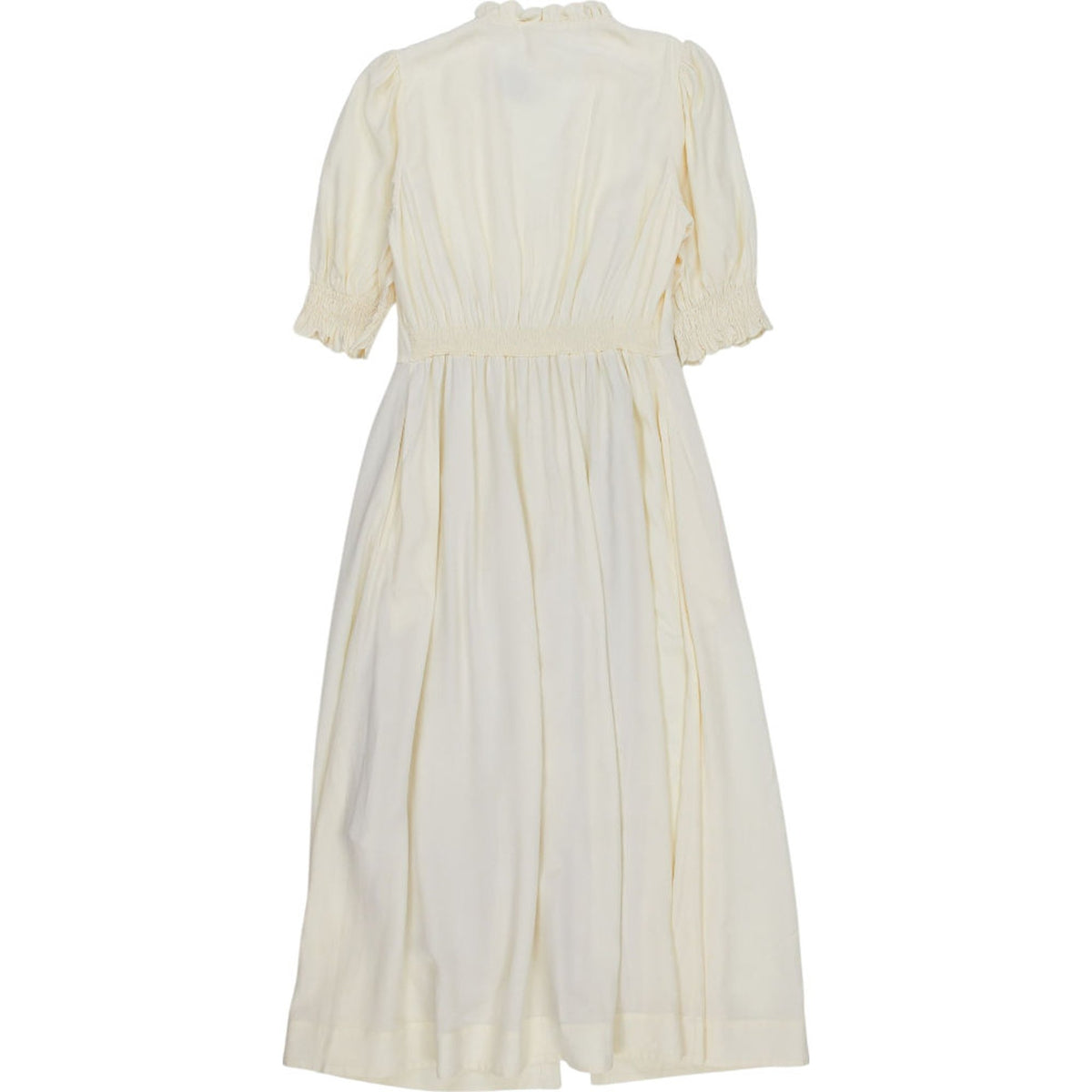 WYSE Pale Yellow Lillian Dress