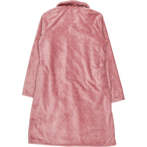 Promise Pink Jacquard Button-Down Robe